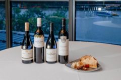 The reds were served with the Formaggi—Parmigiano Reggiano served with quince paste, pane carasau & fruit bread